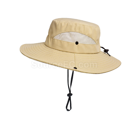 禮品訂造透氣拼接網布登山帽紀念品