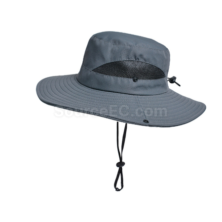 禮品訂造透氣拼接網布登山帽紀念品