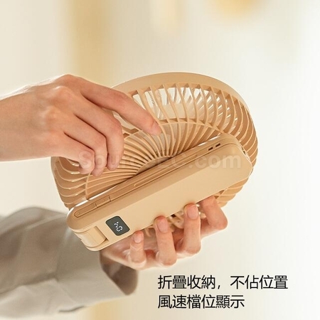 禮品訂造折疊便攜露營手持強風大風扇紀念品