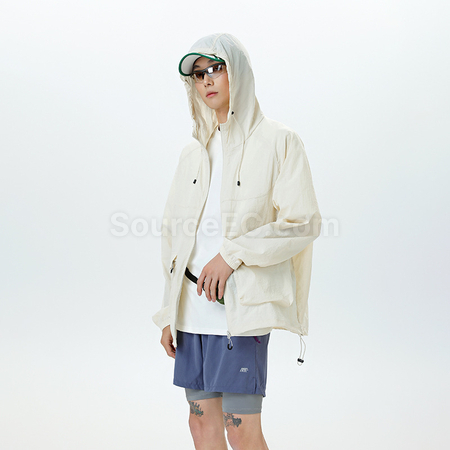 禮品訂造夏季戶外連帽防曬衣紀念品