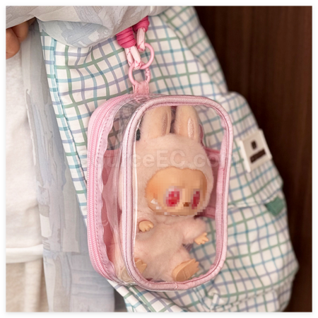 禮品訂造可裝卡片透明娃包紀念品