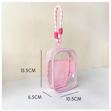 禮品訂造可裝卡片透明娃包紀念品