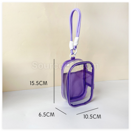 禮品訂造可裝卡片透明娃包紀念品