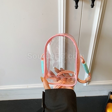 禮品訂造可斜背透明娃包紀念品