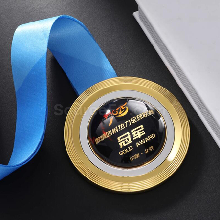 禮品訂造高爾夫金屬獎牌紀念品