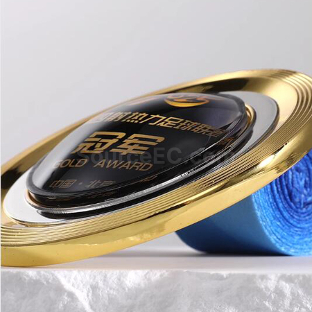禮品訂造羽毛球金屬獎牌紀念品