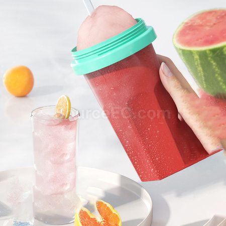 禮品訂造冰沙杯/一捏成冰捏捏杯紀念品