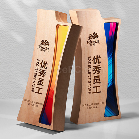 禮品訂造木獎座紀念品