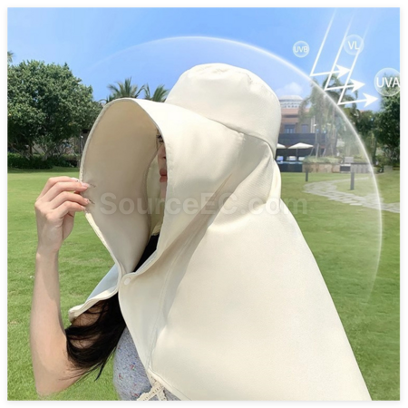 禮品訂造披肩護頸遮陽漁夫帽紀念品