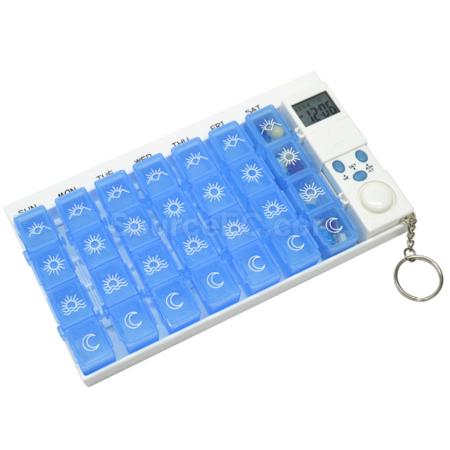 禮品訂造28格智能電子提醒藥盒紀念品