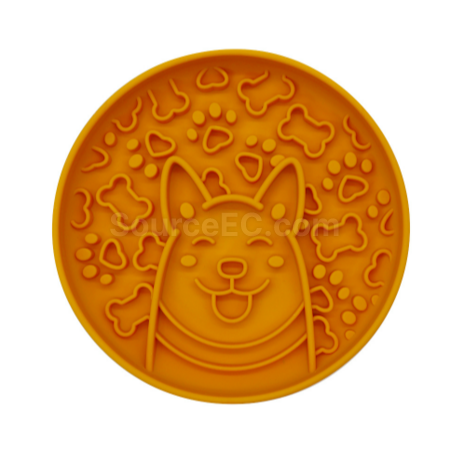 禮品訂造寵物矽膠慢食碗紀念品