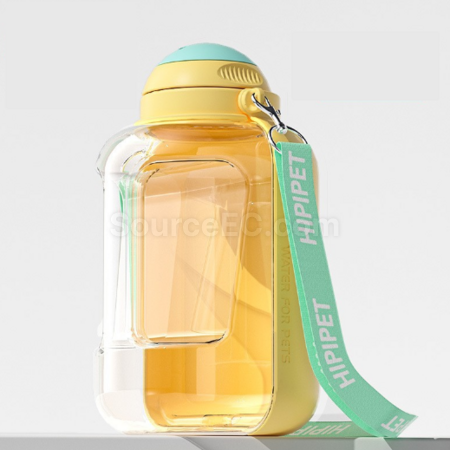 禮品訂造寵物大容量外出水壺紀念品