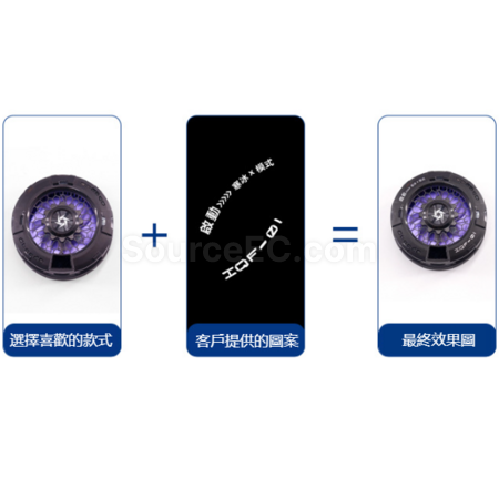 禮品訂造半導體製冷數顯磁吸散熱器紀念品