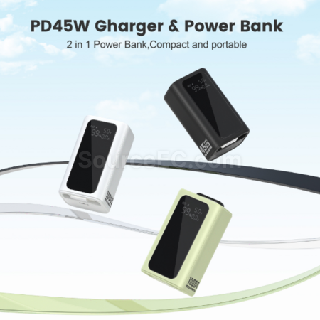 禮品訂造自帶線便攜移動電源紀念品