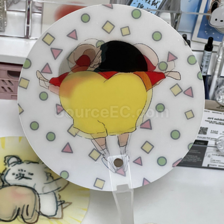 禮品訂造訂製搖手光柵變化扇子紀念品