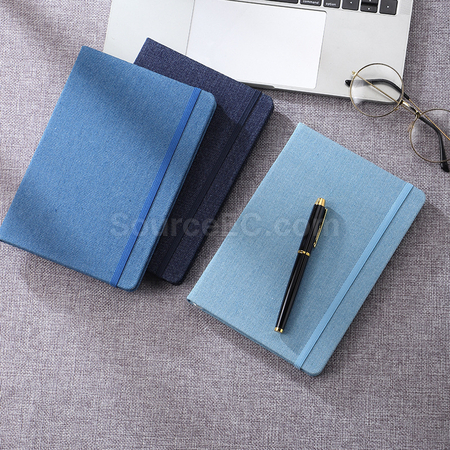 禮品訂造客製化牛仔復古做舊文藝A5記事本紀念品
