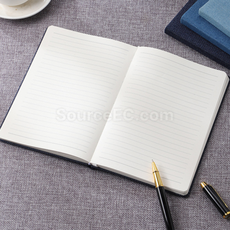 禮品訂造客製化牛仔復古做舊文藝A5記事本紀念品