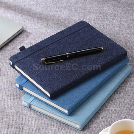 禮品訂造客製化牛仔復古做舊文藝A5記事本紀念品