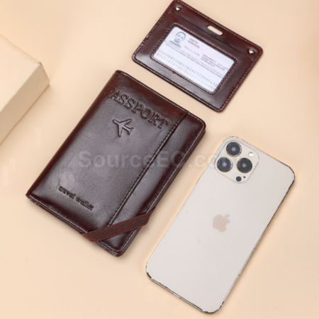 禮品訂造RFID防盜多功能護照套紀念品
