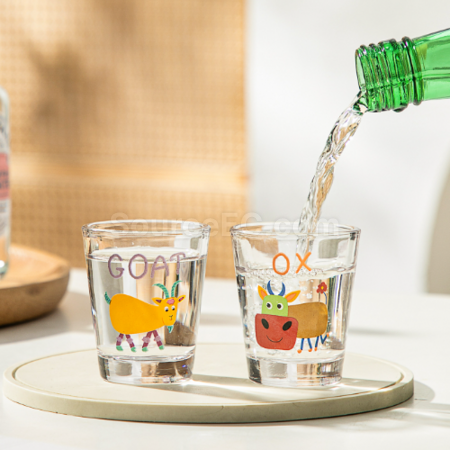 禮品訂造十二生肖燒酒杯（可做禮盒）紀念品