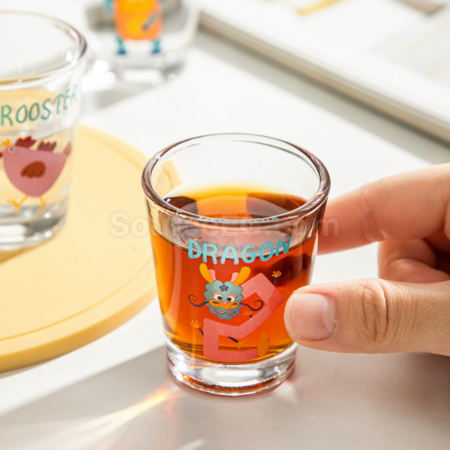 禮品訂造十二生肖燒酒杯（可做禮盒）紀念品
