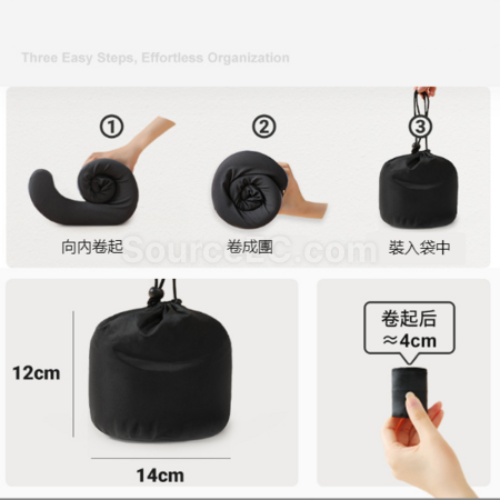 禮品訂造U型連帽記憶棉護頸枕紀念品