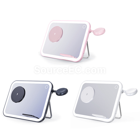 三合一無線充電化妝鏡