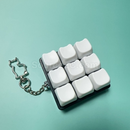 禮品訂造指尖減壓按鍵玩具鑰匙扣紀念品