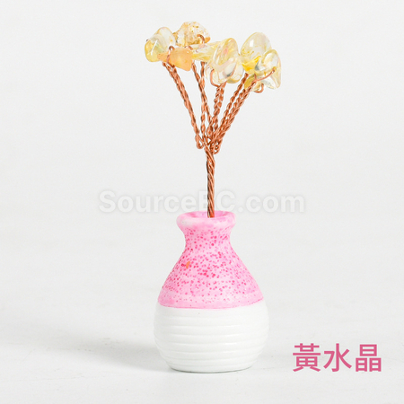 禮品訂造花瓶水晶樹紀念品