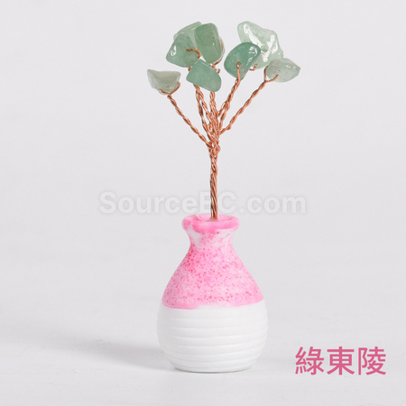 禮品訂造花瓶水晶樹紀念品