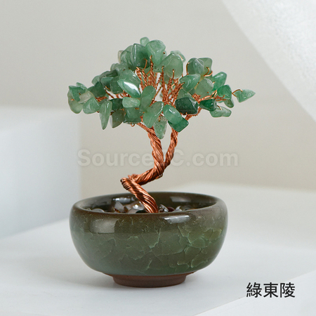 禮品訂造盆景水晶樹紀念品