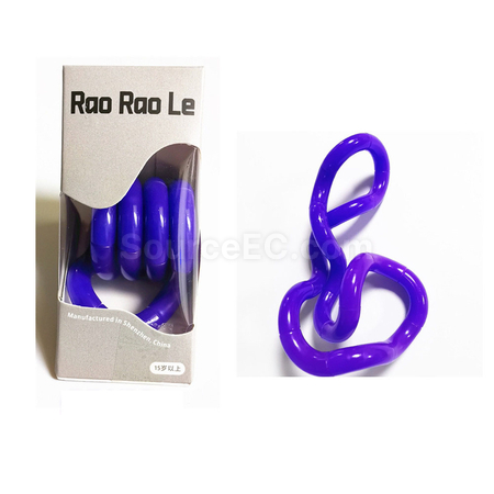 禮品訂造溫感變色減壓玩具扭扭樂tangle紀念品