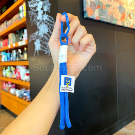禮品訂造編織繩掛繩鑰匙扣紀念品