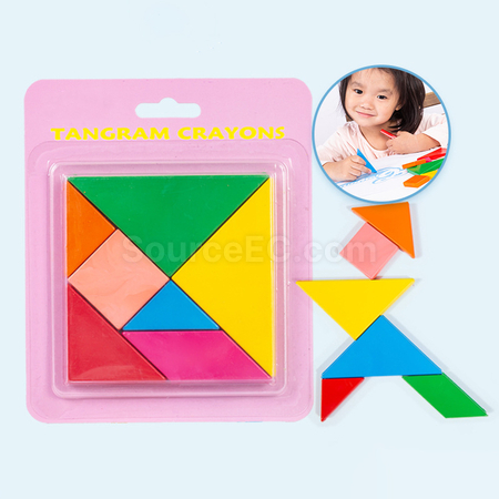 禮品訂造七巧板蠟筆紀念品