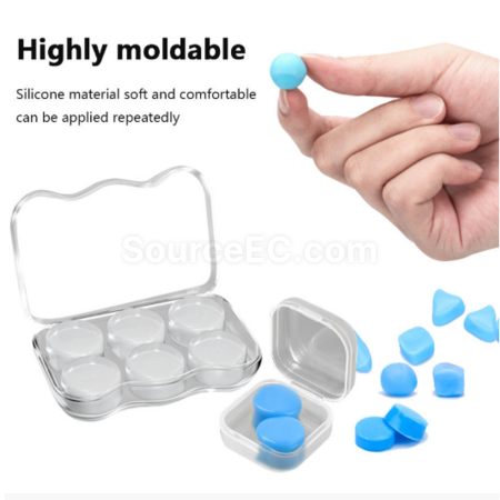 禮品訂造矽膠泥防水耳塞紀念品