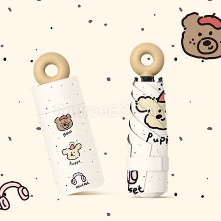 禮品訂造五摺迷你雨傘紀念品