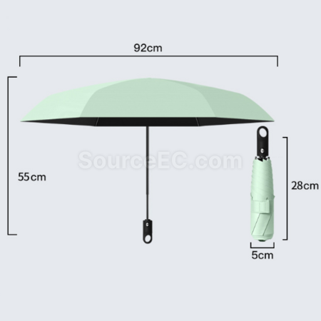 禮品訂造三折全自動超輕雨傘紀念品