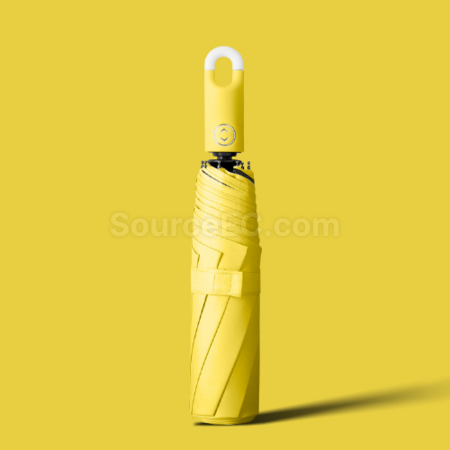 禮品訂造環扣自動三折雨傘紀念品