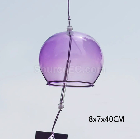 禮品訂造玻璃風鈴掛飾紀念品
