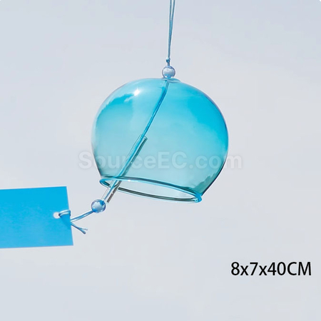 禮品訂造玻璃風鈴掛飾紀念品
