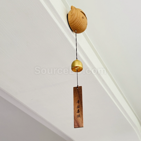 禮品訂造銅質風鈴木牌掛飾紀念品