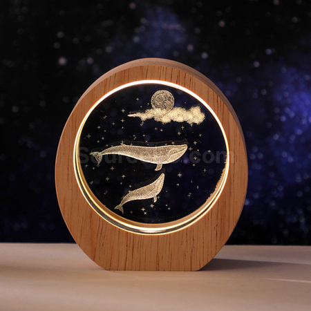 禮品訂造3D內雕小夜燈紀念品