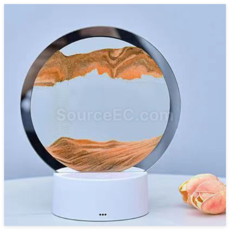 禮品訂造3D流沙畫小夜燈紀念品