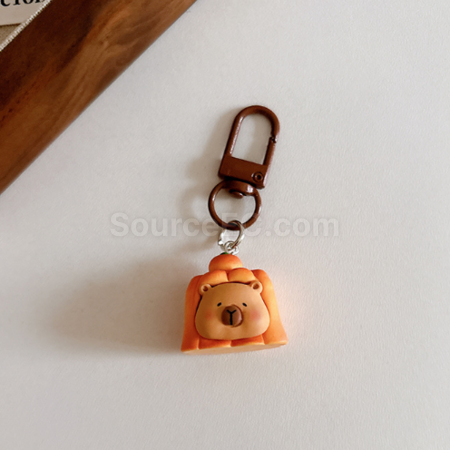 禮品訂造卡皮巴拉掛件鑰匙扣紀念品