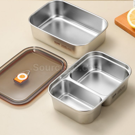 禮品訂造316L不鏽鋼密封餐盒紀念品