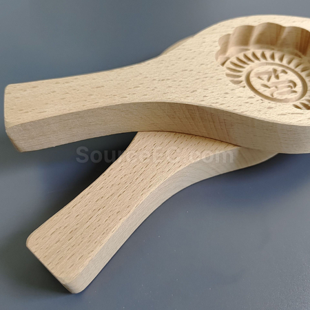 禮品訂造木質月餅模具紀念品