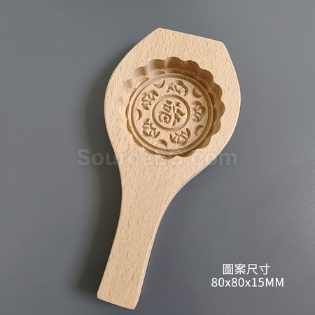 禮品訂造木質月餅模具紀念品