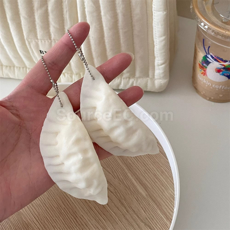 禮品訂造餃子減壓捏捏樂玩具紀念品