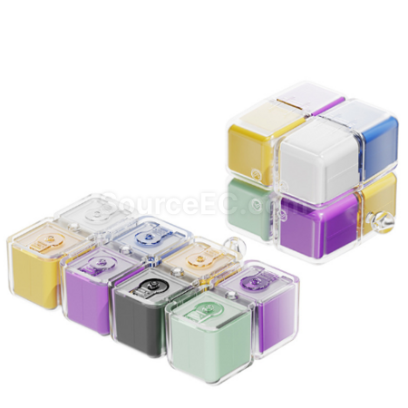 禮品訂造魔方藥盒帶掛繩紀念品