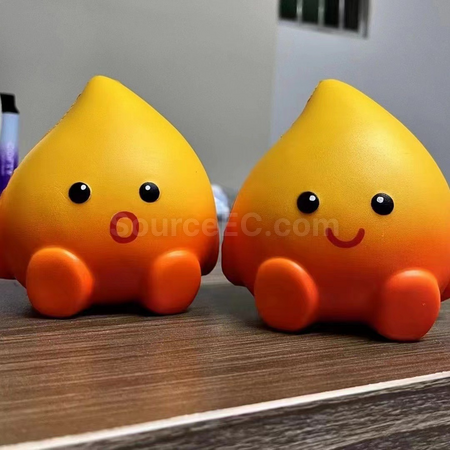 禮品訂造可訂製logo小火人捏捏樂/減壓慢回彈玩具紀念品